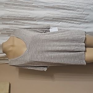 Mudd Taupe Top! NWT!